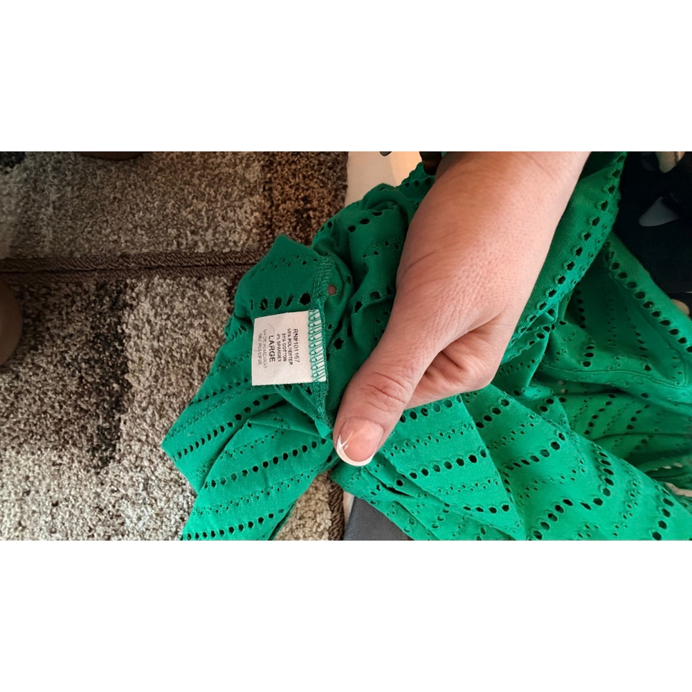 Women's Kim & Cami Green Short Sleeve Tee L - Picture 8 of 9